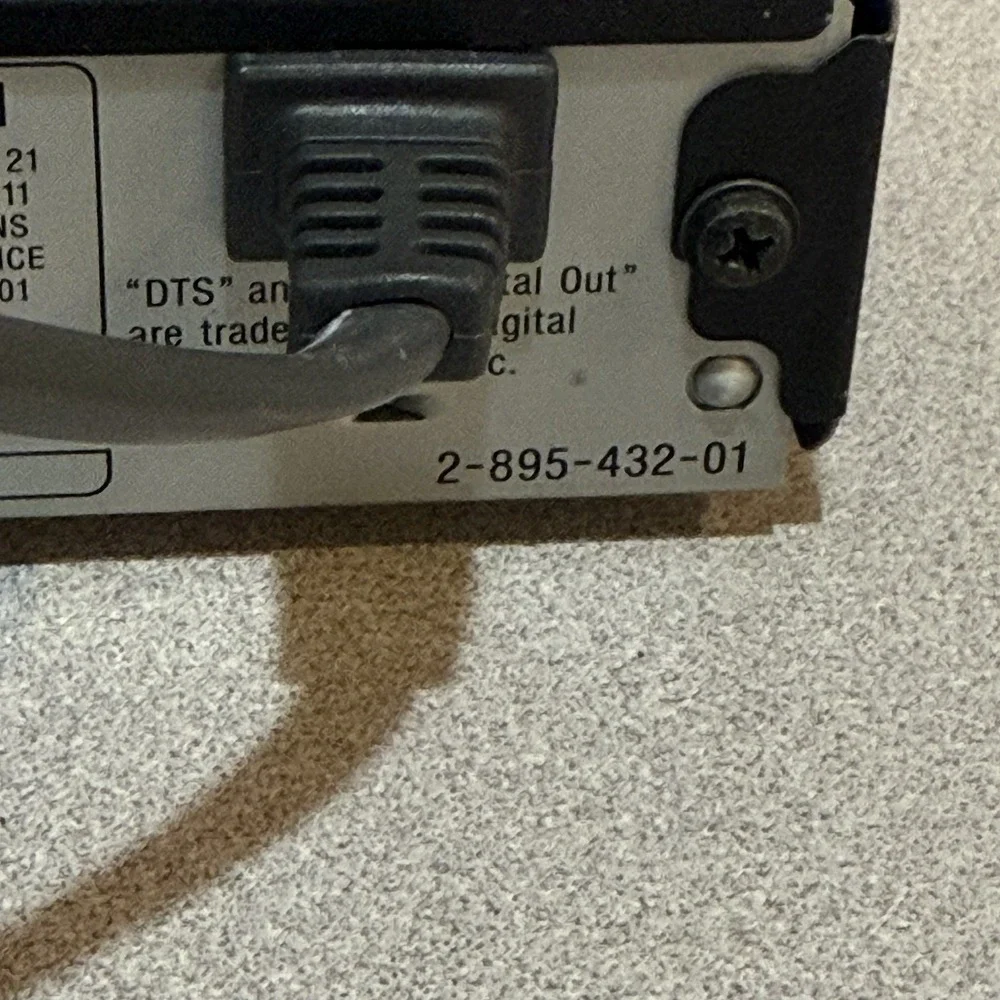 Sony DVP-NS57P CD/DVD Player - No‎ Remote Turns On Not Tested